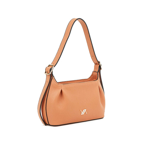 Verde Γυναικεία Τσάντα Ώμου 16-7248 Πορτοκαλί